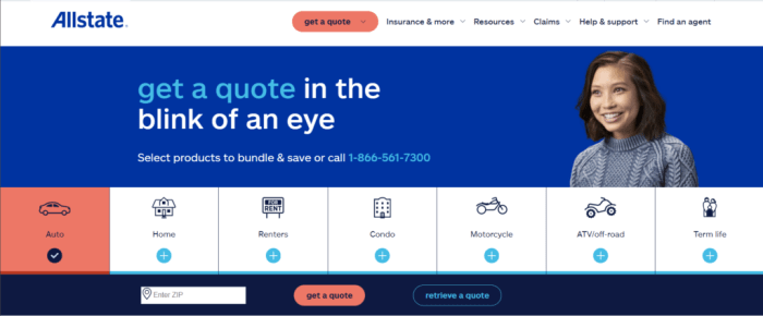 Tomorrow orsak allstate insurance